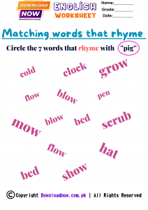 Rich Results on Google's SERP when searching for '2-finding rhyming words'