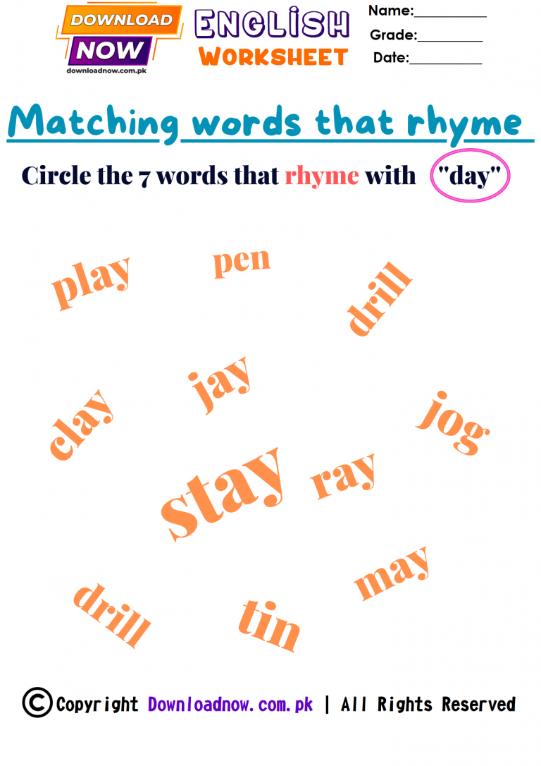 Rich Results on Google's SERP when searching for '5-finding rhyming words'
